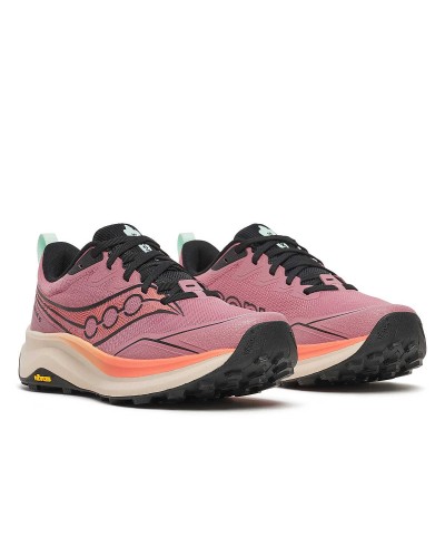 Saucony Peregrine 16 Mauve / Salmon | Zapatillas Trail Running