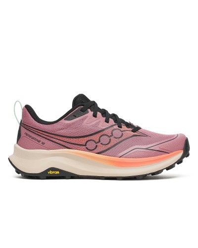 Saucony Peregrine 16 Mauve / Salmon | Zapatillas Trail Running