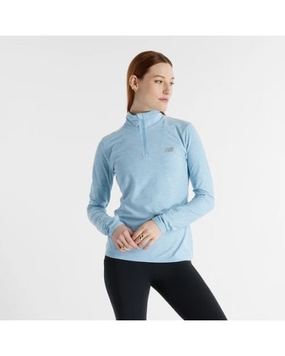 NB SPORT ESSENTIALS PACE DYE QUARTER ZIP