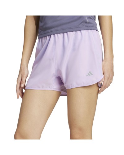 PANTALON CORTO RUN IT POWDER PLUM