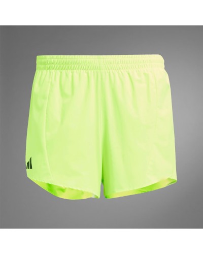 PANTALON CORTO ADIZERO E LUCID LEMON