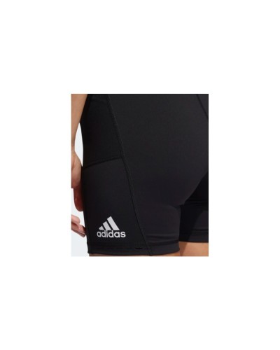 Adidas 3 Bar Training Shorts Mujer | Pantalón Corto Fitness Negro