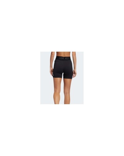 Adidas 3 Bar Training Shorts Mujer | Pantalón Corto Fitness Negro