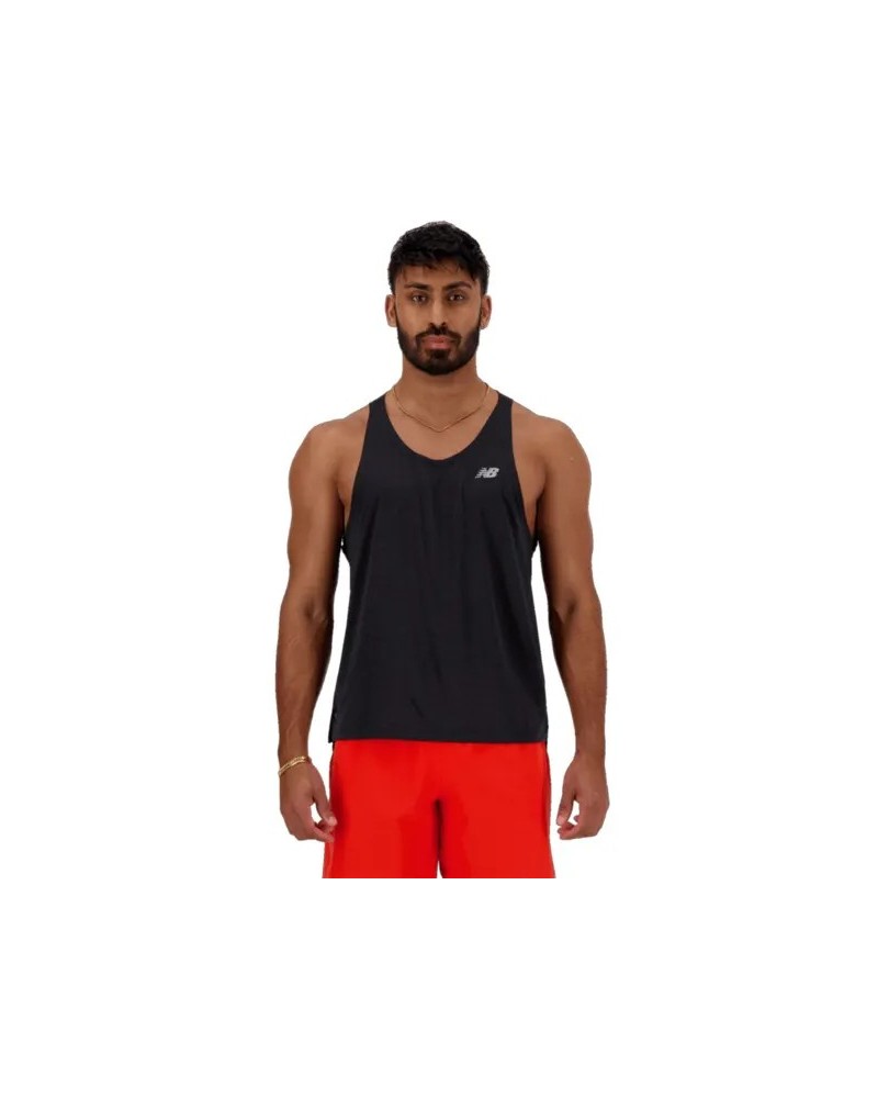 NB RUN SINGLET BLACK