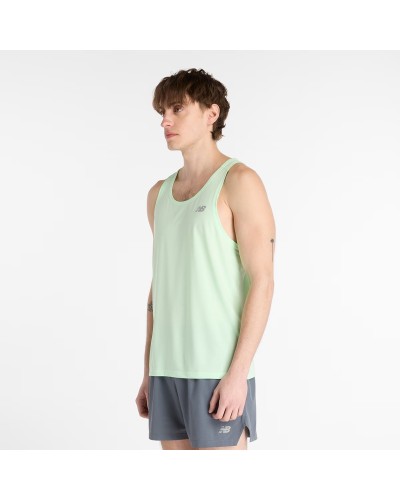 NB SPORT ESSENTIALS SINGLET GREEN