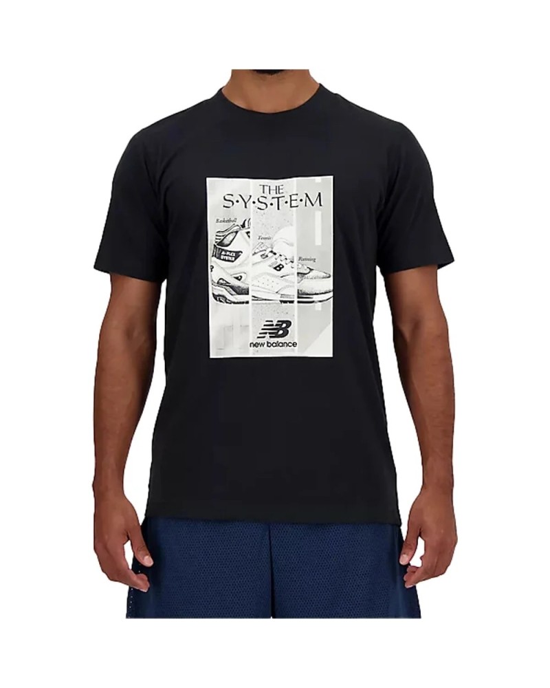NB POSTER TEE BLACK