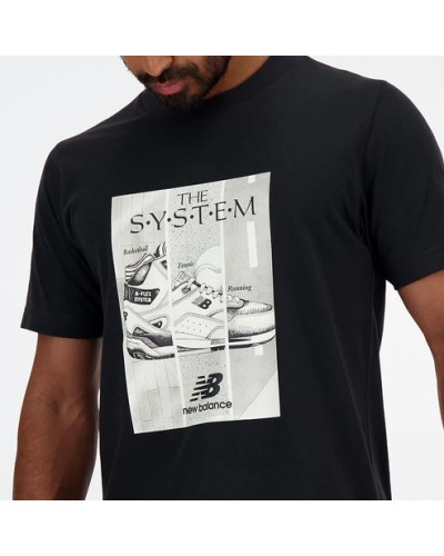 NB POSTER TEE BLACK