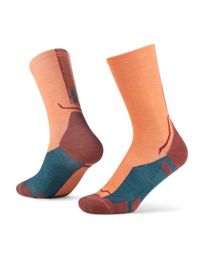 MERINO LIGHTWEIGHT CREW SOCK L WC4 FLAMINGO