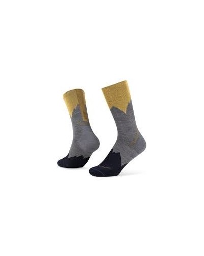 MERINO LIGHTWEIGHT CREW SOCK L WC3 GREY