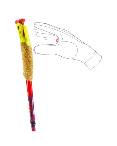 ULTRATRAIL FX.ONE Bright Red / Violet / Neon Yellow