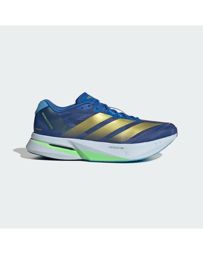 ZAPATILLAS ADIZERO BOSTON 13 M BLUE/GOLD MET./BLUE