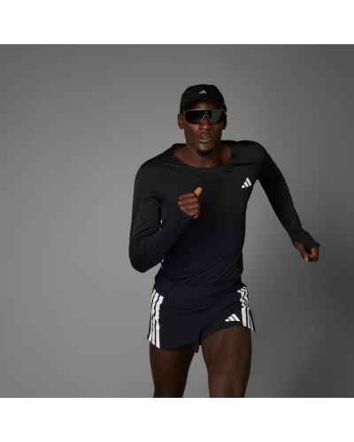 PANTALON CORTO ADIZERO GEL M BLACK 3''