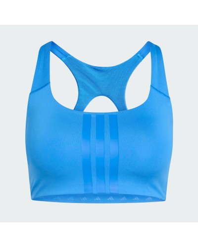 Adidas Optime 3S Sujetador Deportivo Mujer | Sujeción Training & Fitness