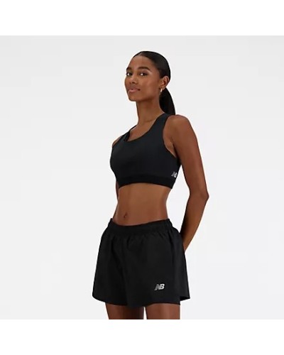 New Balance Sleek Medium Support Mujer | Sujetador Deportivo con Bolsillo