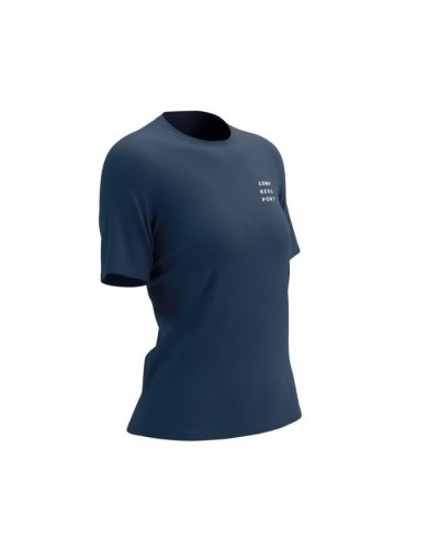 Podium SS T-Shirt W Blues Mujer | Camiseta Deportiva Ligera