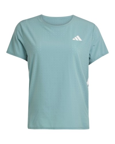 dizero Running Powder Teal Mujer | Camiseta Running Ultraligera